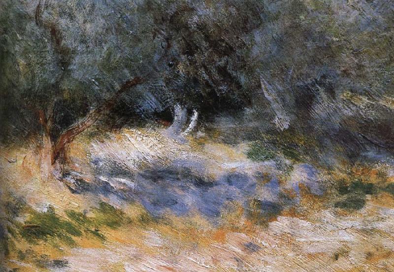 Detail of Cliff, Pierre-Auguste Renoir
